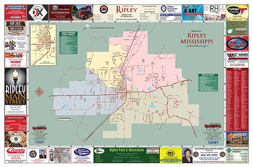 MAP OF RIPLEY | ripleymain
